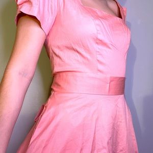 Vintage pink dress,size small